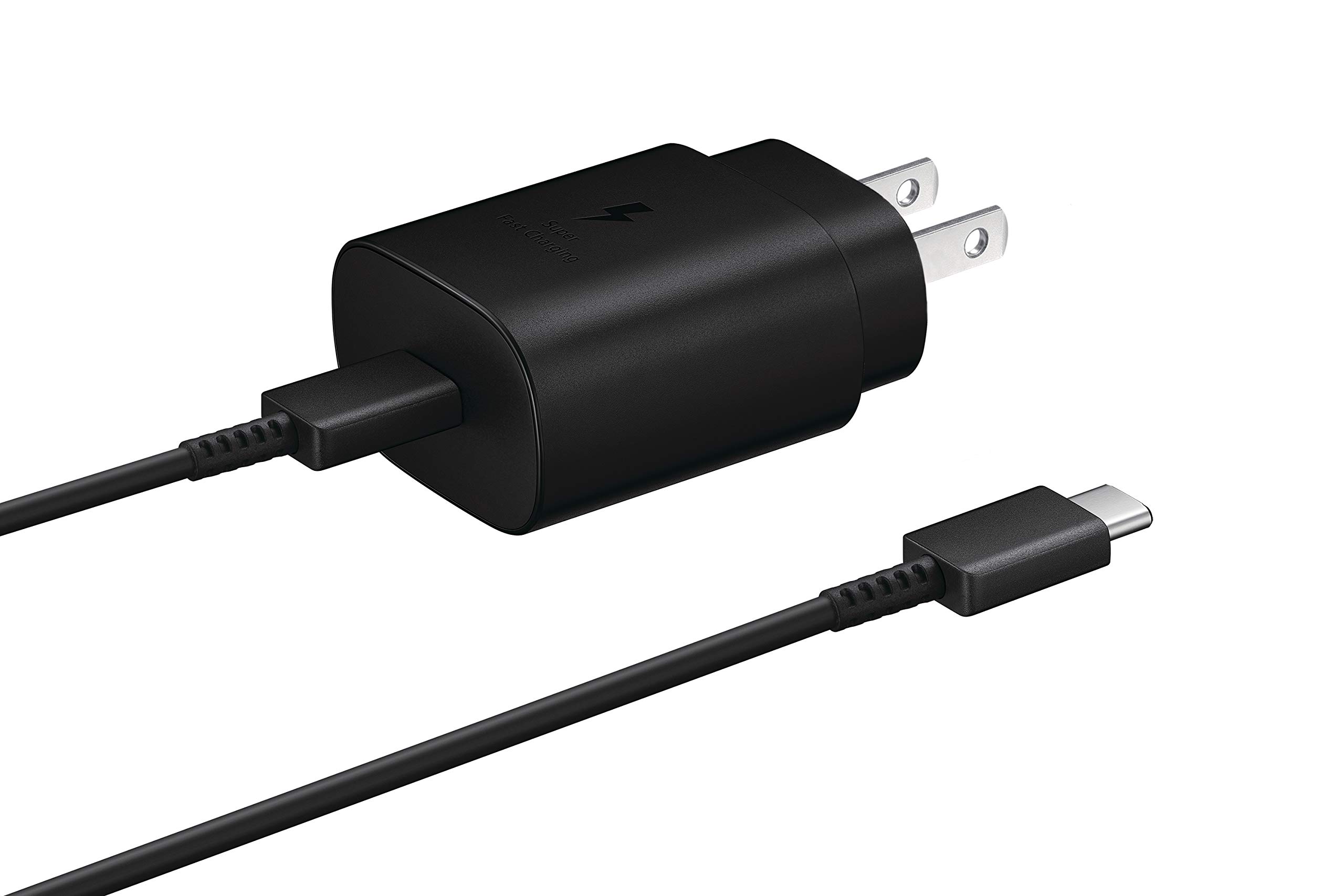 SAMSUNG 25W USB-C Super Fast Charging Wall Charger - Black (US 