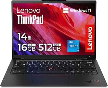 Amazon | 【公式】 Lenovo ThinkPad X1 Carbon Gen 11 ノート