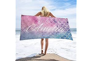 Luxurious Monogrammed Beach Towel Retreat