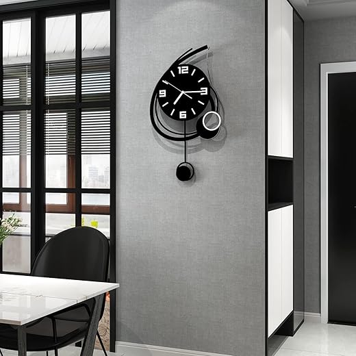 MEISD 20.5 Inch Decorative Wall Clock