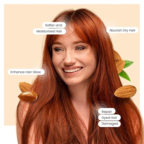 Miniatura 4 de Aceite de almendras aceite de almendras puro y prensado en frío para la piel, el cabello y el cuerpo, nutrición e hidratación artesanal aceite