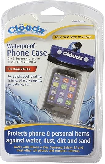Cloudz Waterproof Cell Phone Case Clear