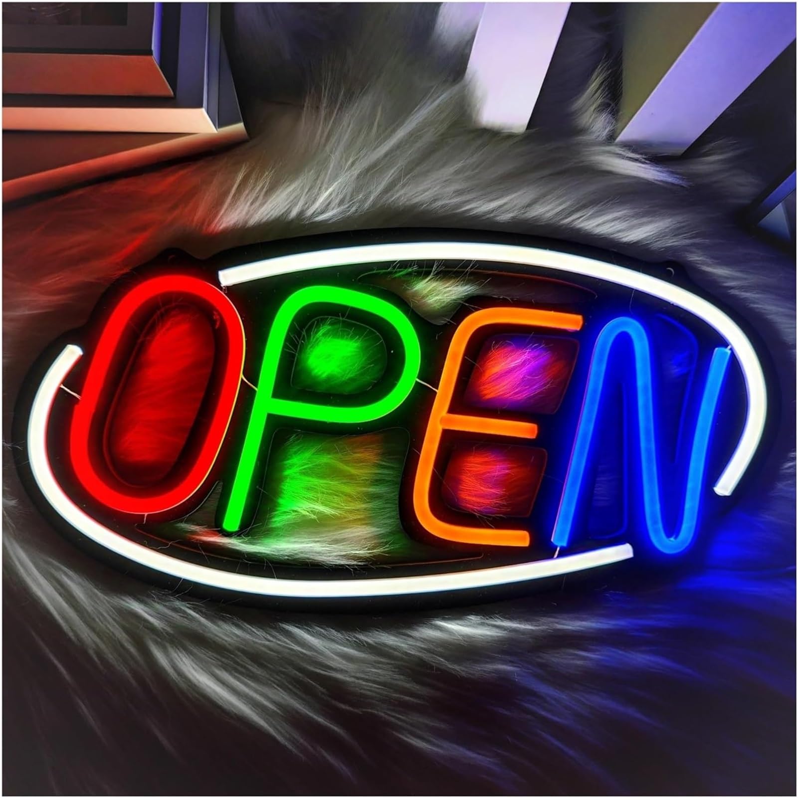 Zynther Neon lamp Neon Signs Decor Sign Open Commercial