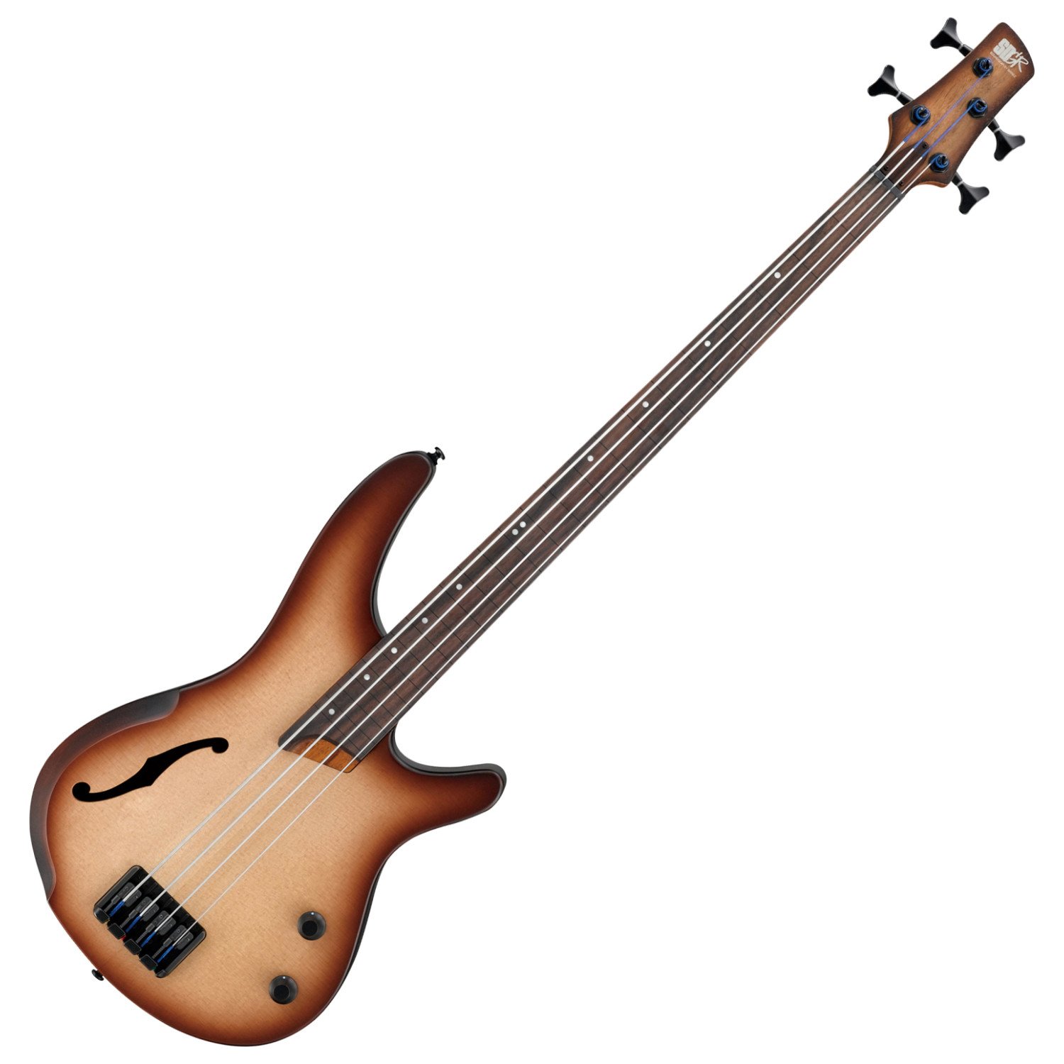 Amazon | Ibanez/Bass Work Shop Series SRH500F-NNF Natural Browned