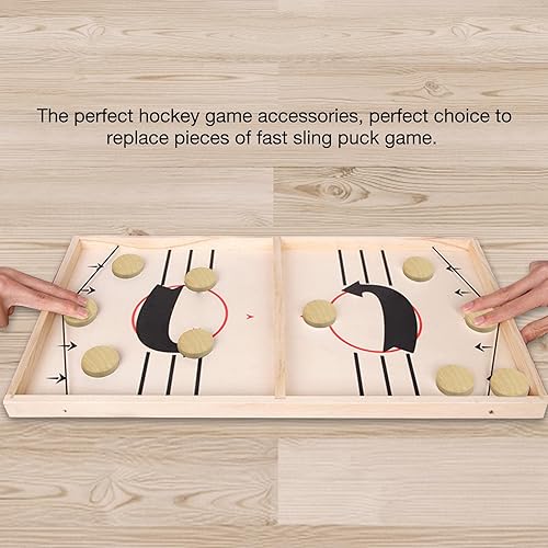 Miniatura 3 de Juego de disco de cabestrillo, 10 piezas de juego de eslinga rápida para reemplazar, juegos de cabestrillo de madera, juego de mesa de disco rápido,