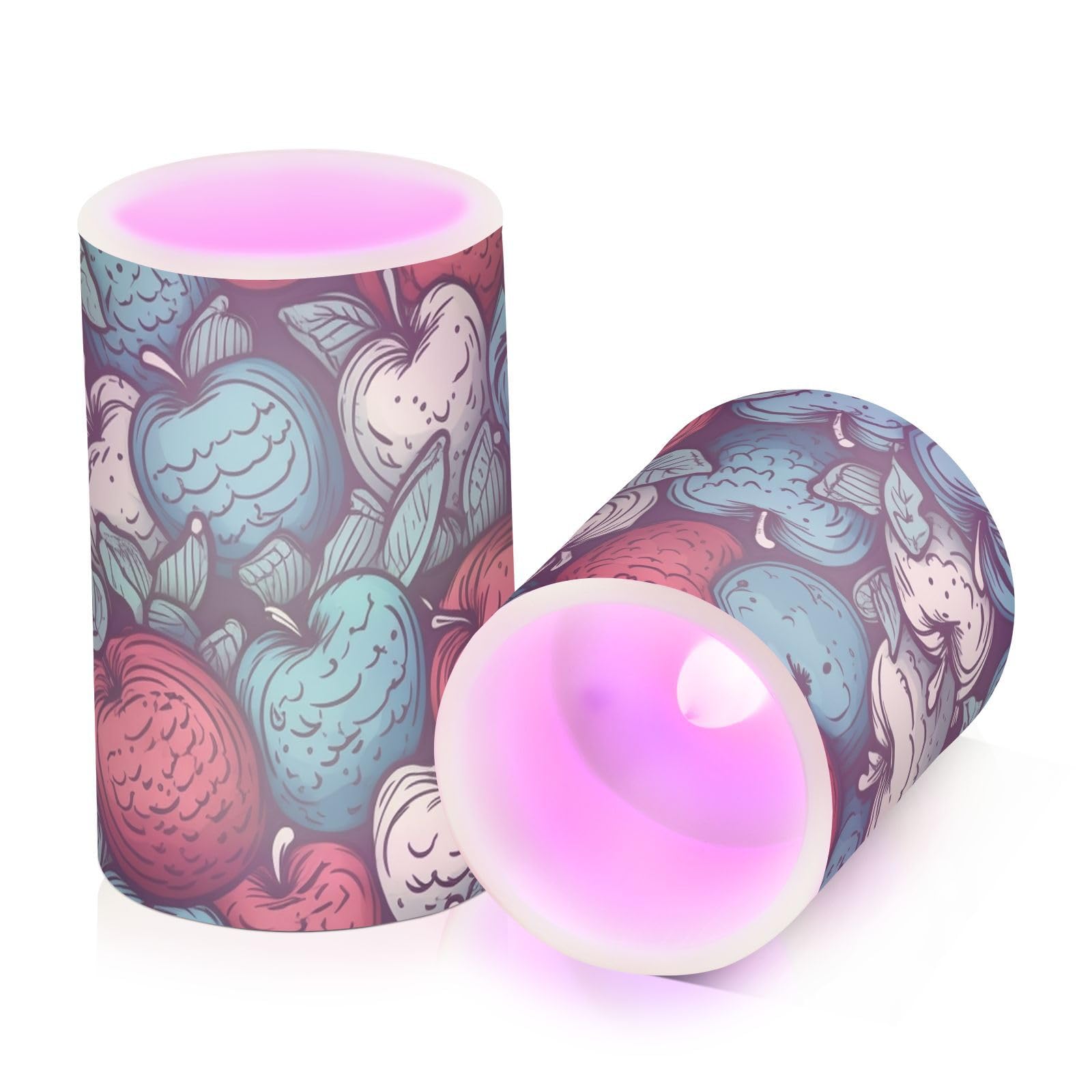 ODAWA American Elements - Velas LED sin llama, con control remoto y temporizador, para decoración de San Valentín, hogar, boda, cumpleaños