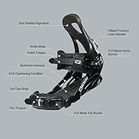 Vista 2 de XCMAN Fijación de snowboard para exteriores de montaña Bota talla 6-9 de EE. UU