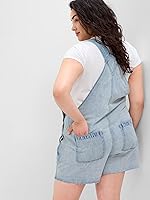 Vista 2 de GAP Womens Slouchy Shortall