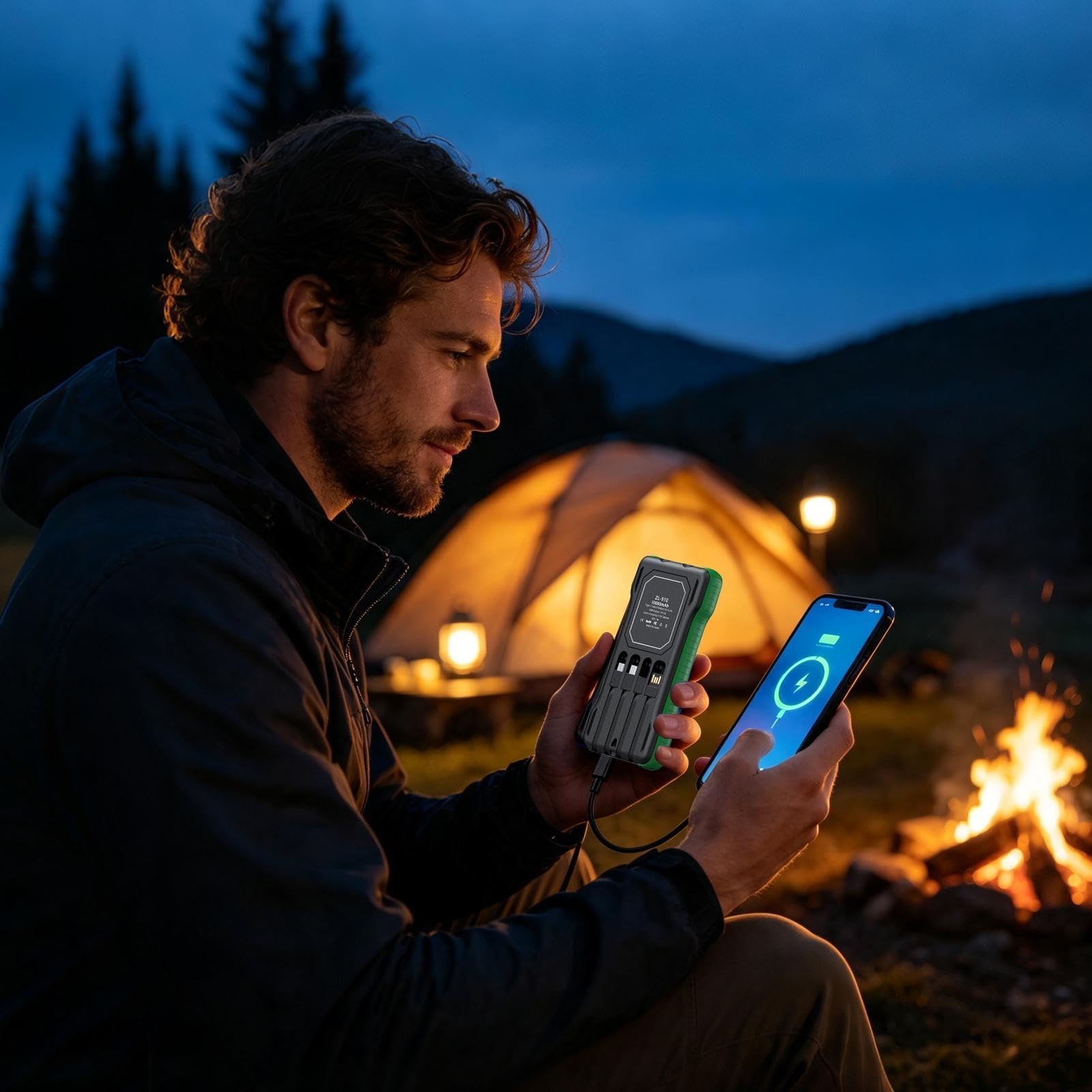 La Banca portatile solare di potere del telefono del caricatore 10000mAh