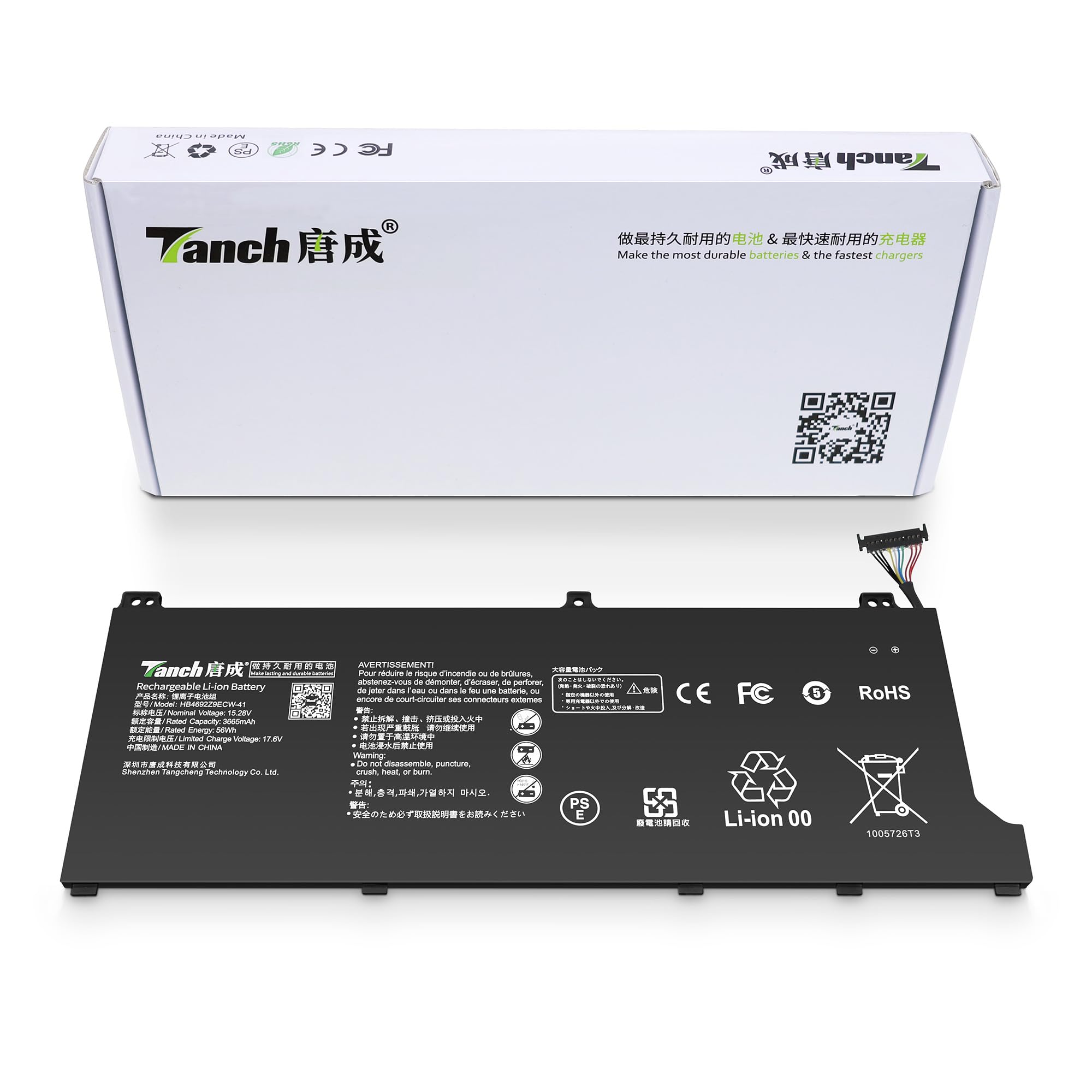 Amazon.com: Tanch HB4692Z9ECW-41 Laptop Battery for Huawei