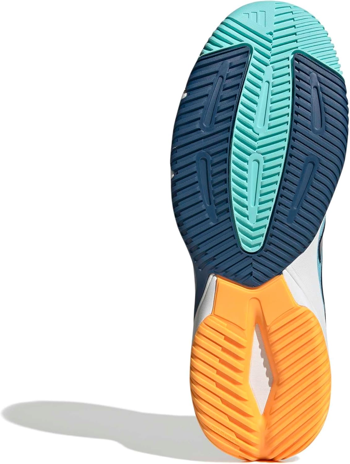 adidas Men's Crazyflight 6, Dusky Petrol/White/Flash Aqua, 4