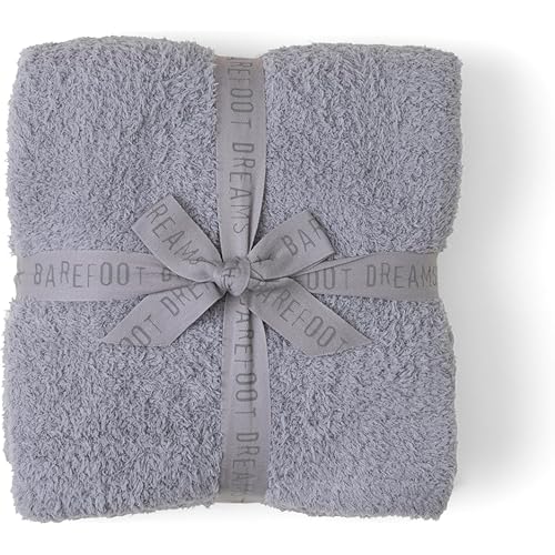 Barefoot Dreams® CozyChic® Throw, Dove Gray, 54"x72"