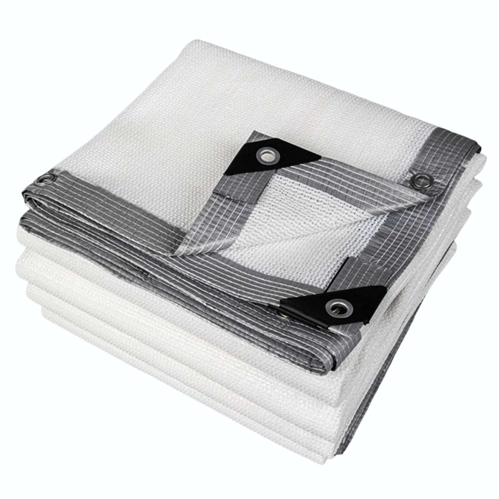 Bord renforcé sur ce filet de protection solaire en PEHD