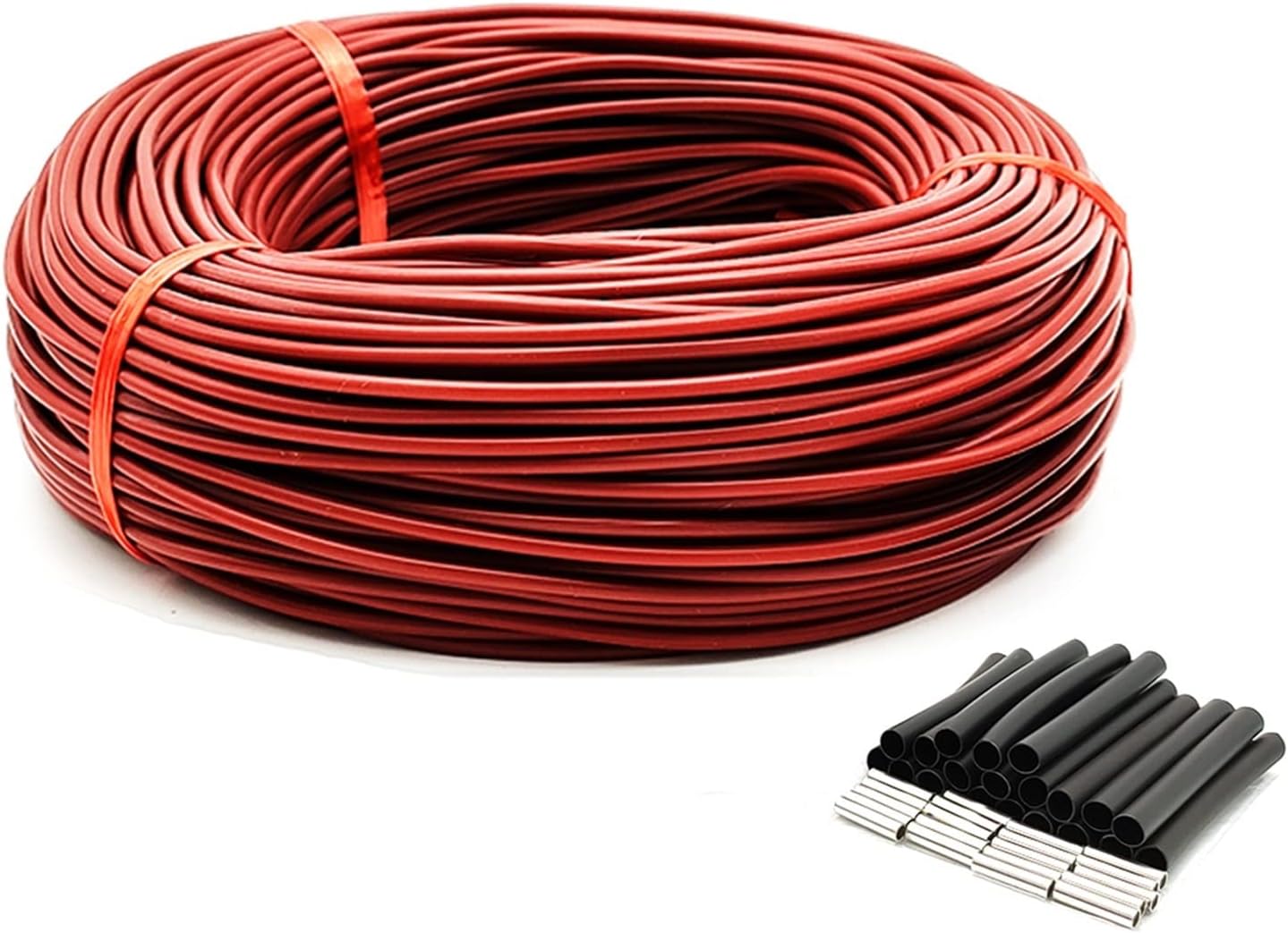 Infrared Radiator Cable Amazon.com: DHVIJA 100m Infrared Heating Cable 12K 33ohm/m Silicone ...