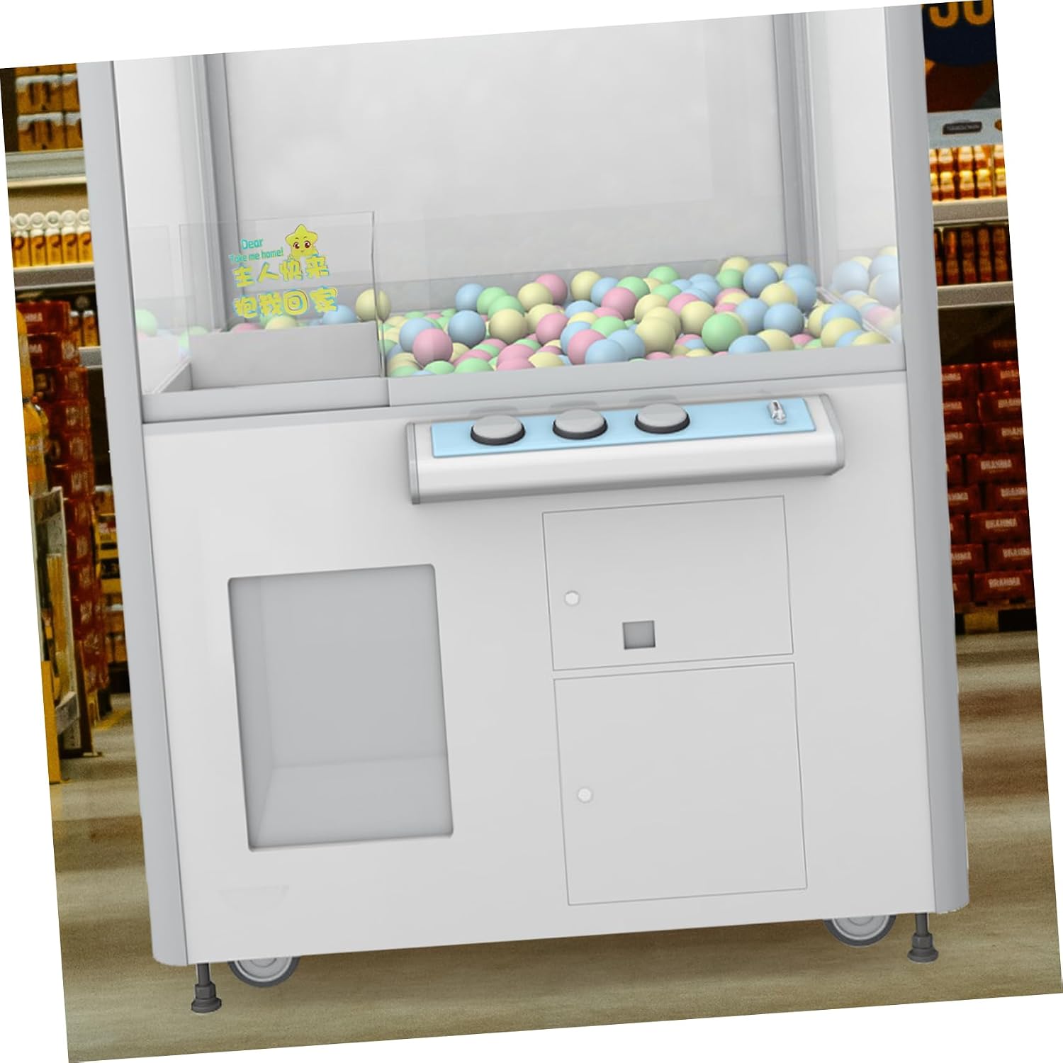 Milisten Claw Machine Game Accessories Toy Vending Machine Blocker Easy to Maintain Plastic