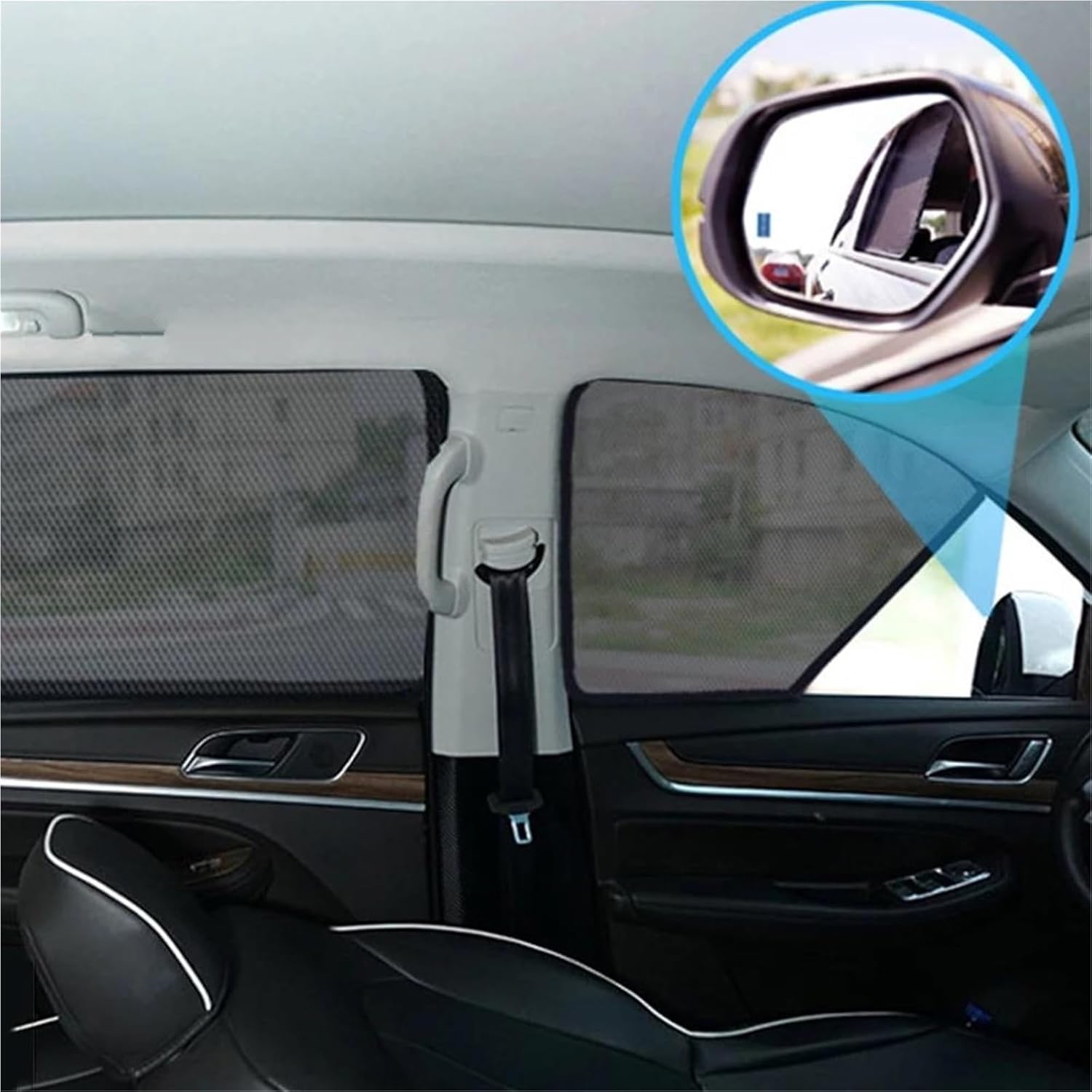 カーサンシェード ために スーパーブ B8 セダン Mk3 2015-2024 車用 リアサイド ベビーウィンドウ サンシェードシー