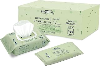 X Large Wet Wipes for Adults - Case of 10 Packs of 56 [560 Count] Disposable Incontinence Wipes, 12