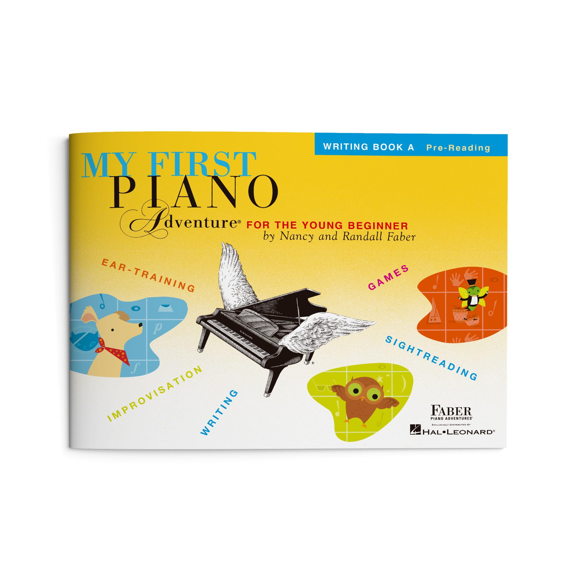 My First Piano Adventure: Writing Book A | Piano Theory Book with Rhythm and Note Reading for Young Beginners | Early Ear Training and Composition | Faber Piano Method Book for Kids Paperback – January 1, 2007