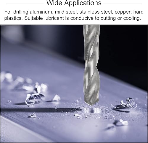 Miniatura 6 de uxcell Juego de grifos y brocas, M3 x 0.5 H2 recta flauta máquina de roscas de fresado de rosca 2.756 in extra largo, 0.098 in de acero de alta