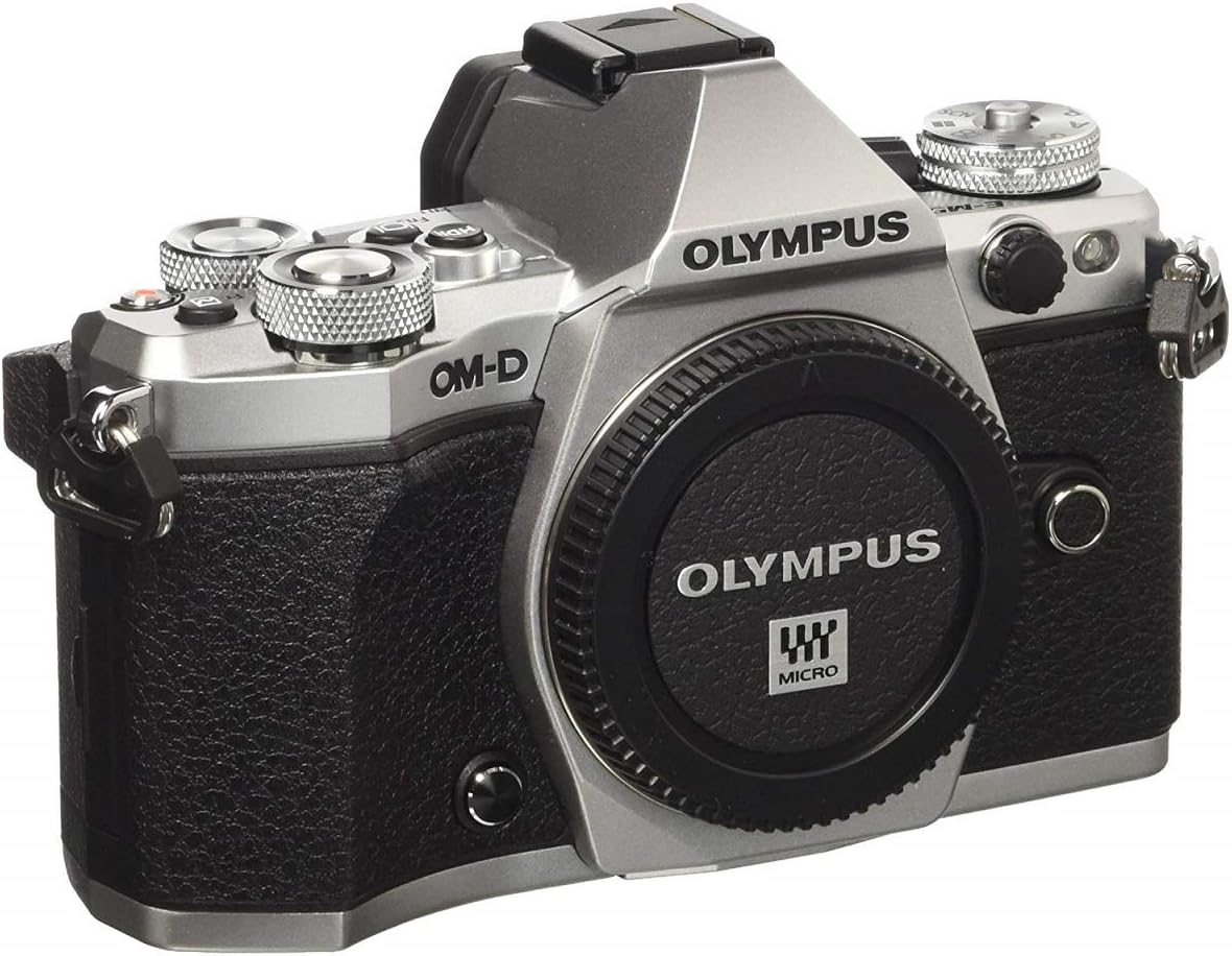 Olympus OM-D E-M5 Mark II Micro Four Thirds System Camera, 16.1 Megapixels, 5-Axis Image Stabilizer, Electronic Viewfinder, Black