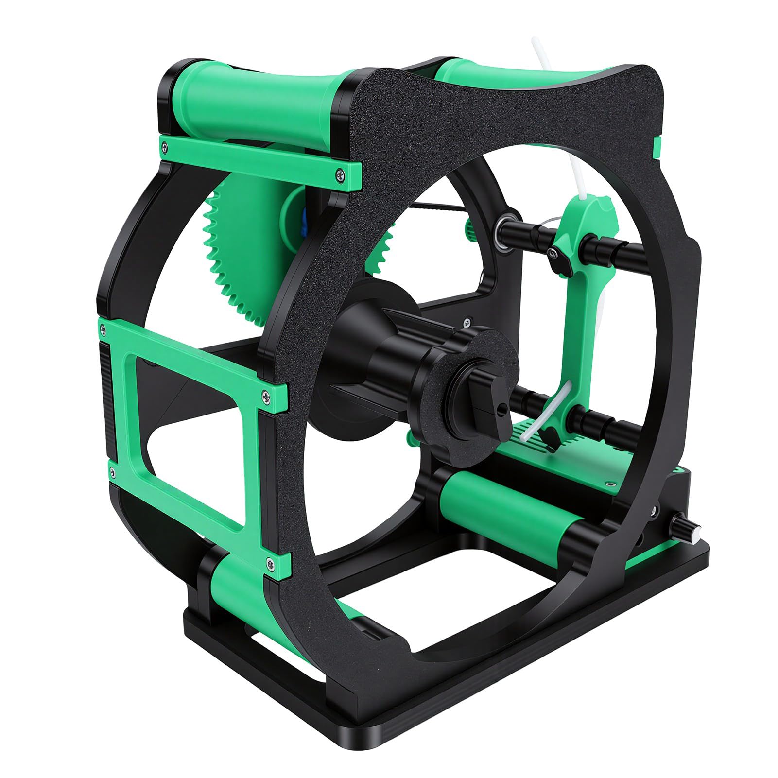 Annadue Avvolgitore per Filamenti 3D con Arresto Automatico, Riavvolgitore Elettrico per Bobine da 1 Kg, Azionamento con Motore Passo-passo, Compatibile con Nylon TPU PLA, Larghezza 1,75-4 Mm, Spina