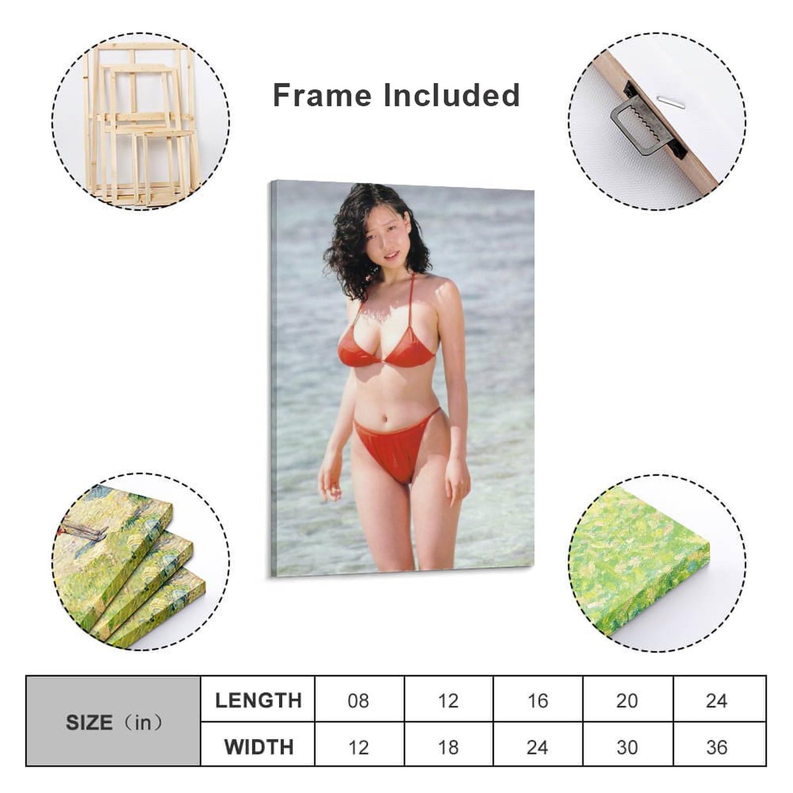 Amazon.co.jp: 細川ふみえ写真セクシーアートパネルポスター 印刷