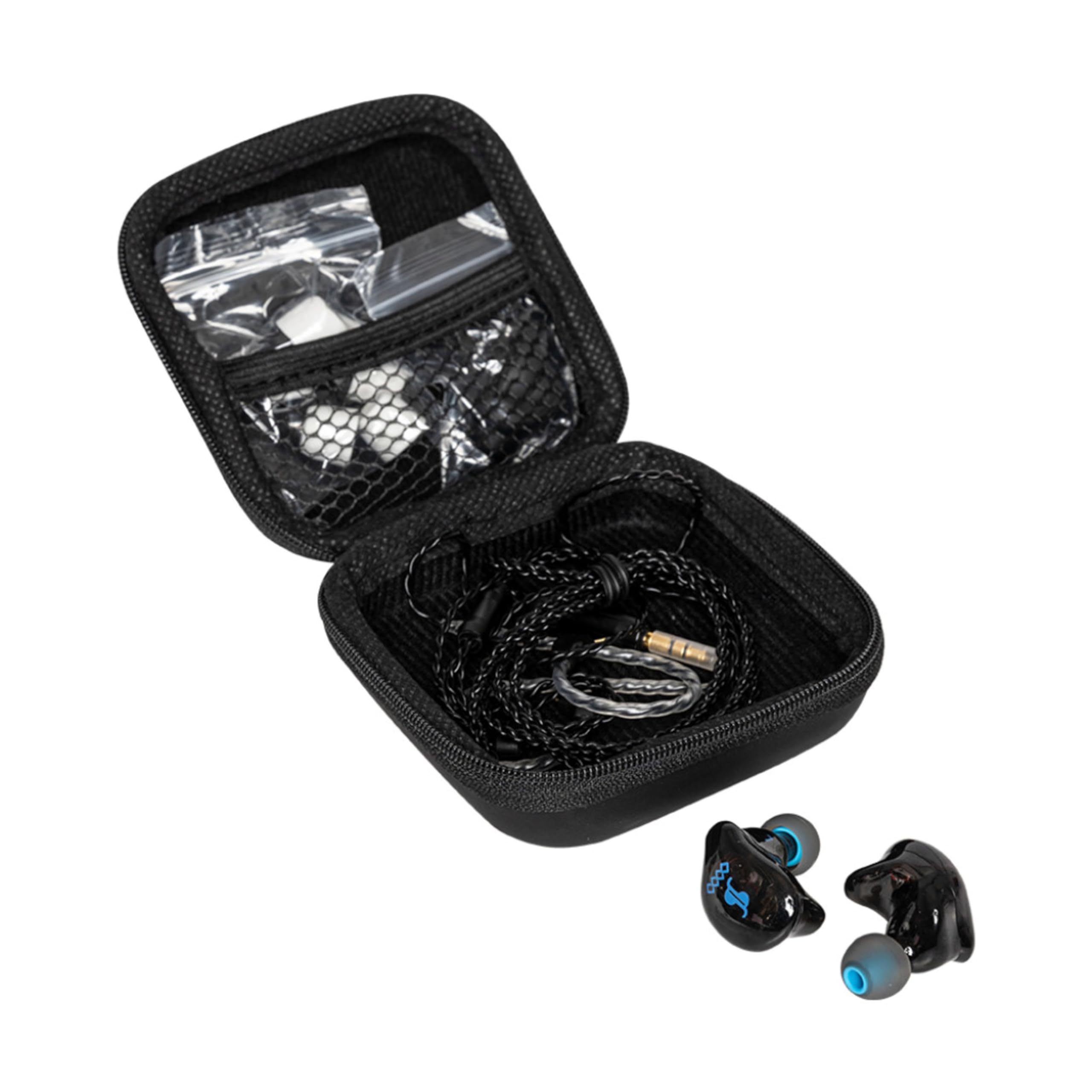 STAGG 4-DRIVER IN-EAR MONITORS BLACK