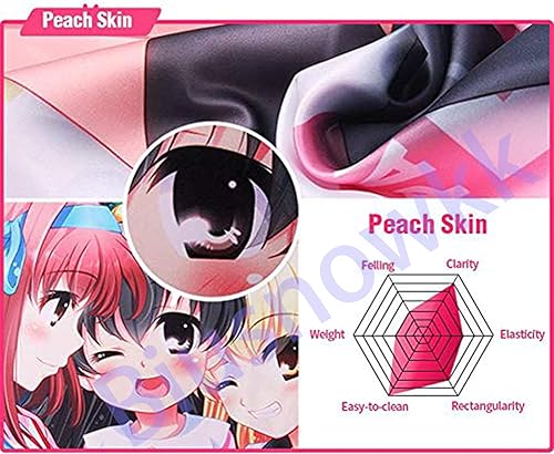Miniatura 3 de Dakimakura - Funda de almohada de dos tamaños con diseño de anime de 60 x 20 pulgadas, funda de cojín Dakimakura Dakimakura para decoración de sofá