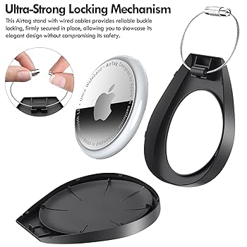 Amazon.com: Airtag Holder 2 Pack Air Tag Case with Keychain