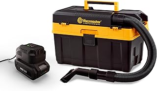 Vacmaster Professional 4-Gallon 24V MAX Cordless Wet/Dry Shop Vacuum with 4.0Ah Battery - DVTB244 0201