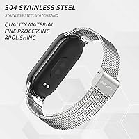 Vista 4 de MIJOBS Correa para Xiaomi Mi Band 10/9/8, Correa de Reemplazo Transpirable para Mi Fit Band 9, Correas de SmartWatch, Pulsera de Pulsera
