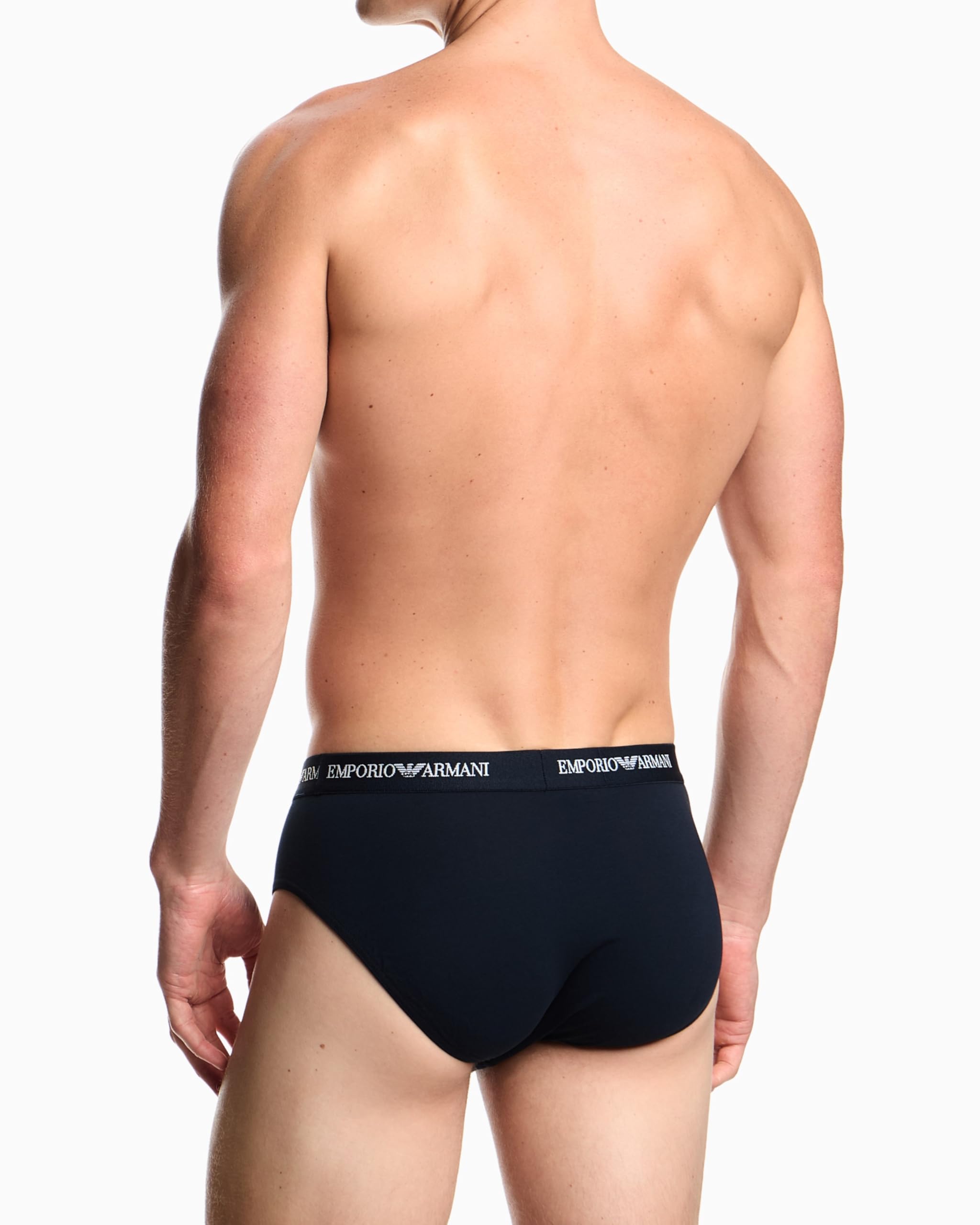 Emporio Armani 3-Pack Brief Ropa Interior Hombre (Pack de 3)