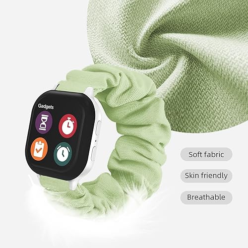 Miniatura 2 de NewJourney Paquete de 3 bandas elásticas compatibles con Gizmo Watch 321 y Gabb Watch 321 y SyncUP para niños, suave y bonita pulsera de tela
