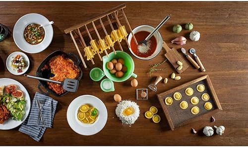 Miniatura 8 de Tablecraft 11085 Gnocchi - Tabla rodante, 9.38 pulgadas de longitud, madera de acacia