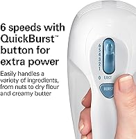 Vista 7 de Hamilton Beach Big Mouth Duo Plus 12 tazas procesador de alimentos y picador de verduras con mini tazón adicional de 4 tazas, negro y batidora