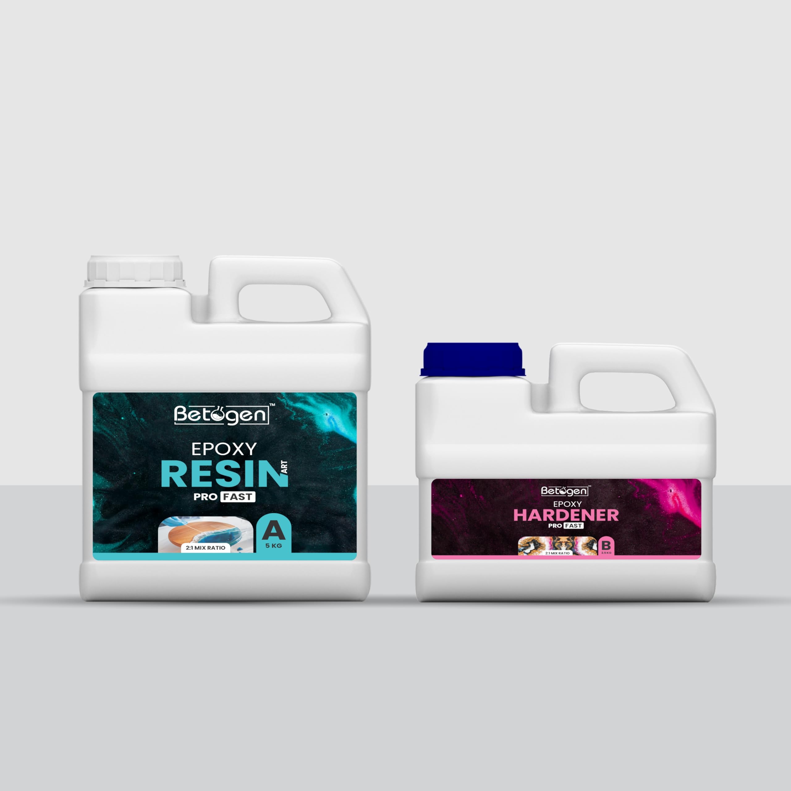 Betogen Epoxy Resin 2 : 1 Ratio Resin and Hardener 7.5kg set - Crystel Clear Resin - 5kg and hardener 2.5kg, Art and Craft, DIY, Begginers Resin Art kit [Resin : Hardener - 5kg : 2.5kg] (B0CPY5FK95) Amazon Price History, Amazon Price Tracker