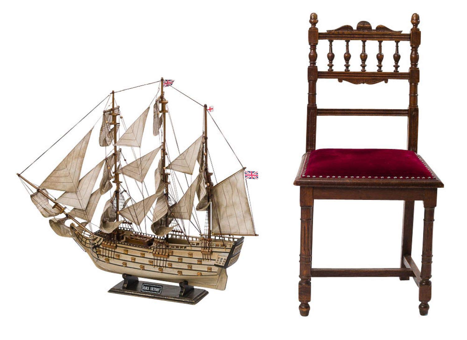 Modellschiff HMS Victory England Holz Schiff Segelschiff 86cm kein Bausatz