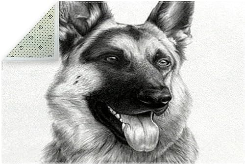 VBFOFBV Alfombra de área para interiores y exteriores, no se desprende, dormitorio, sala de estar, comedor, terraza, patio trasero, patio, pastor