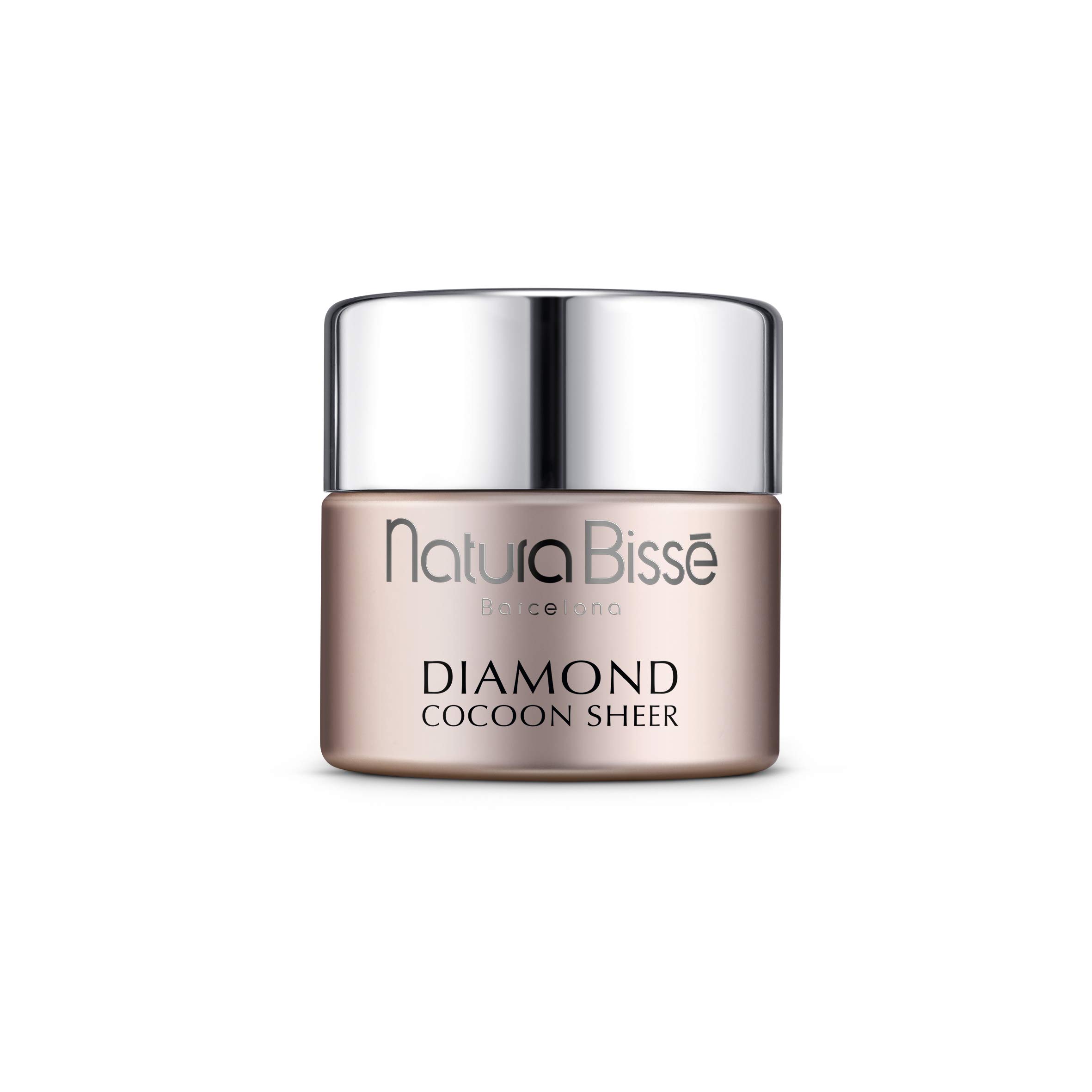 Natura Bissé Diamond Cocoon Sheer Cream SPF 30 PA++ | Crème Hydratante Renforçante avec Couleur et Protection | Protection Solaire Visage Anti-​Âge | 50 ml