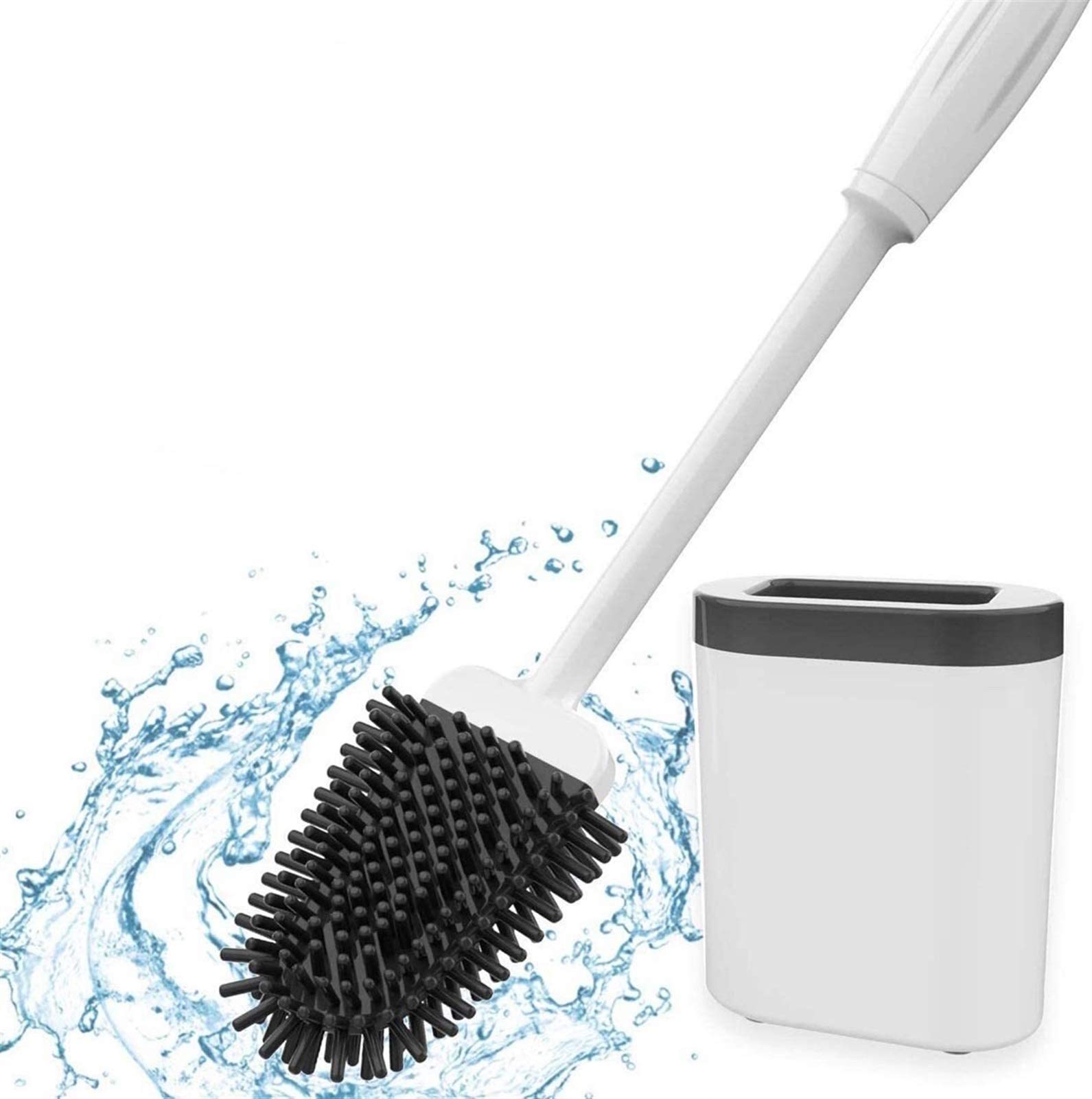Pinceau de toilette pas de coins mortants TXXMM brosse manche longue