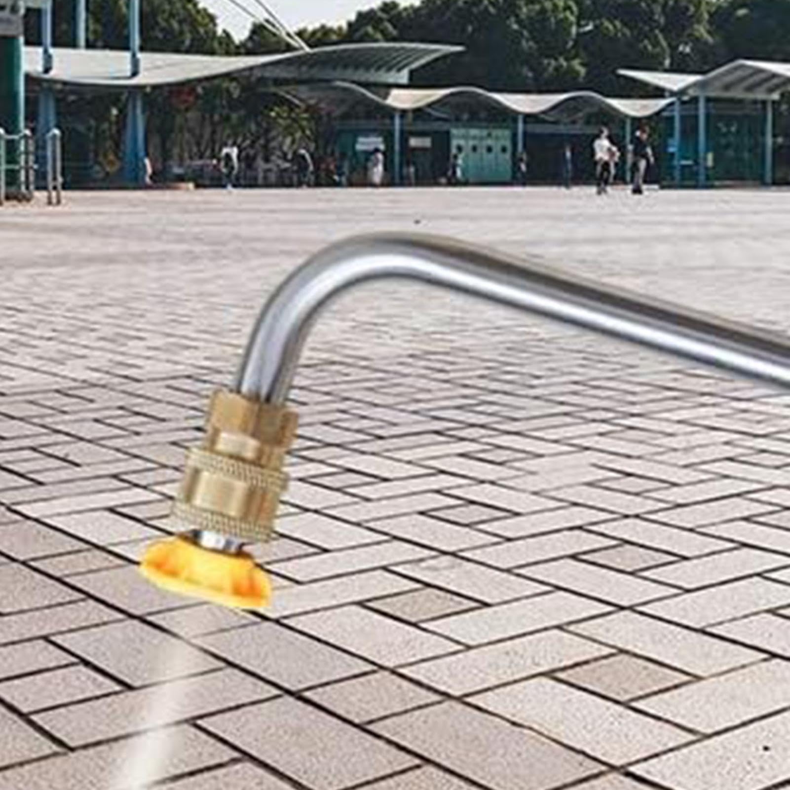 Extensión De Varilla De Hidrolimpiadora Set con Lanza telescópica para | Lanza limpiadora de canalones a presión Para Hogar Jardín Patio Trasero Terraza Entrada Valla Patio
