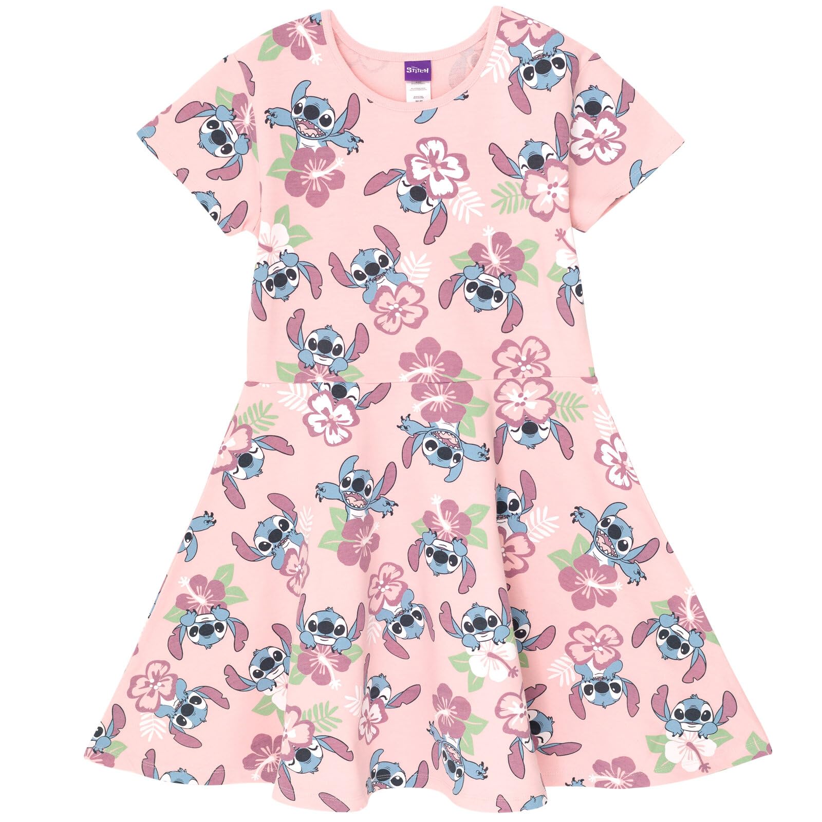 Disney French Terry Skater Dress Infant to Big Kid Sizes (18 Months 14-16)