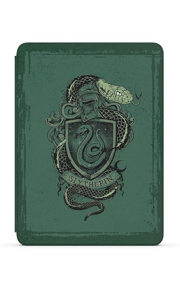 Amazon Kindle Paperwhite and Kindle Colorsoft Case – Limited-Edition Harry Potter Case – Slytherin by Amazon - Used condition - US$43.23