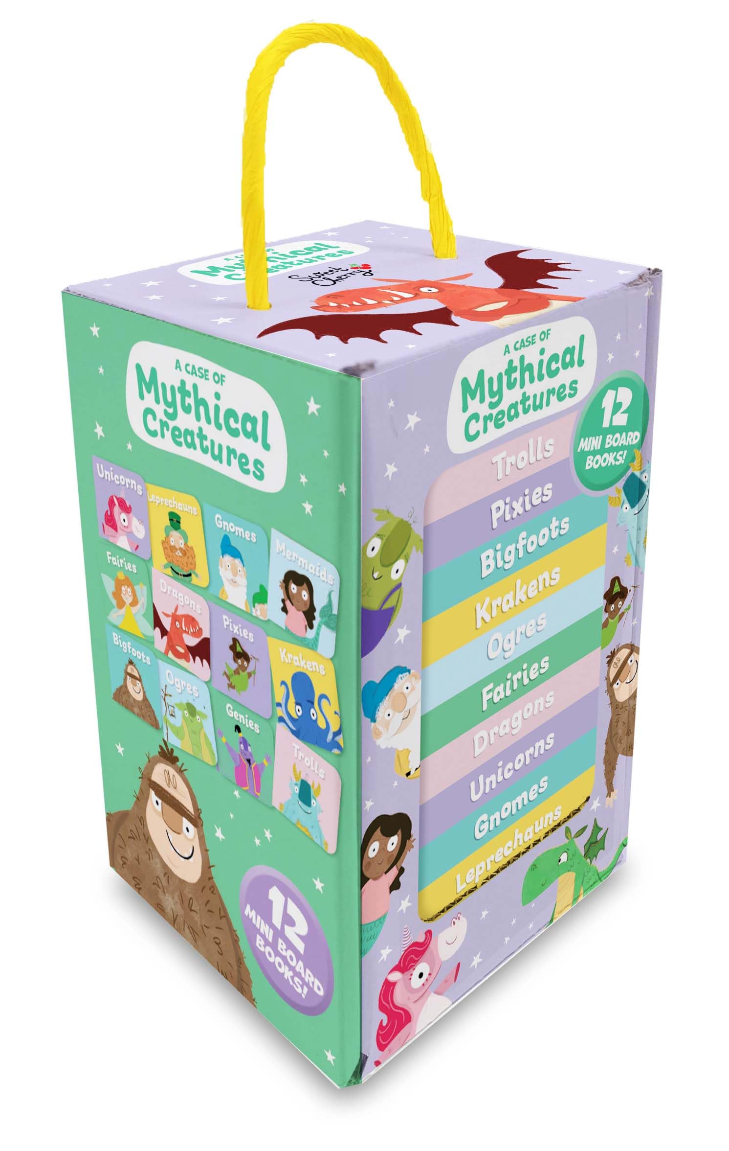 A Case of Mythical Creatures - Mythical Creatures Books for Kids - Mermaids, Genies, Gnomes, Trolls and many more!