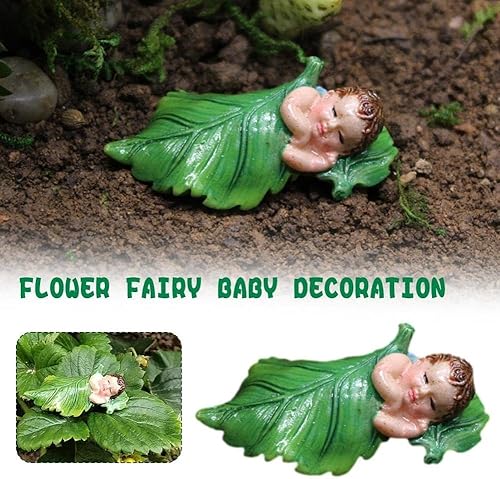 Miniatura 7 de Figuras en miniatura de hadas durmientes, animales de jardín de hadas para jardín, accesorios, suministros iry, micro paisaje, macetas, decoración