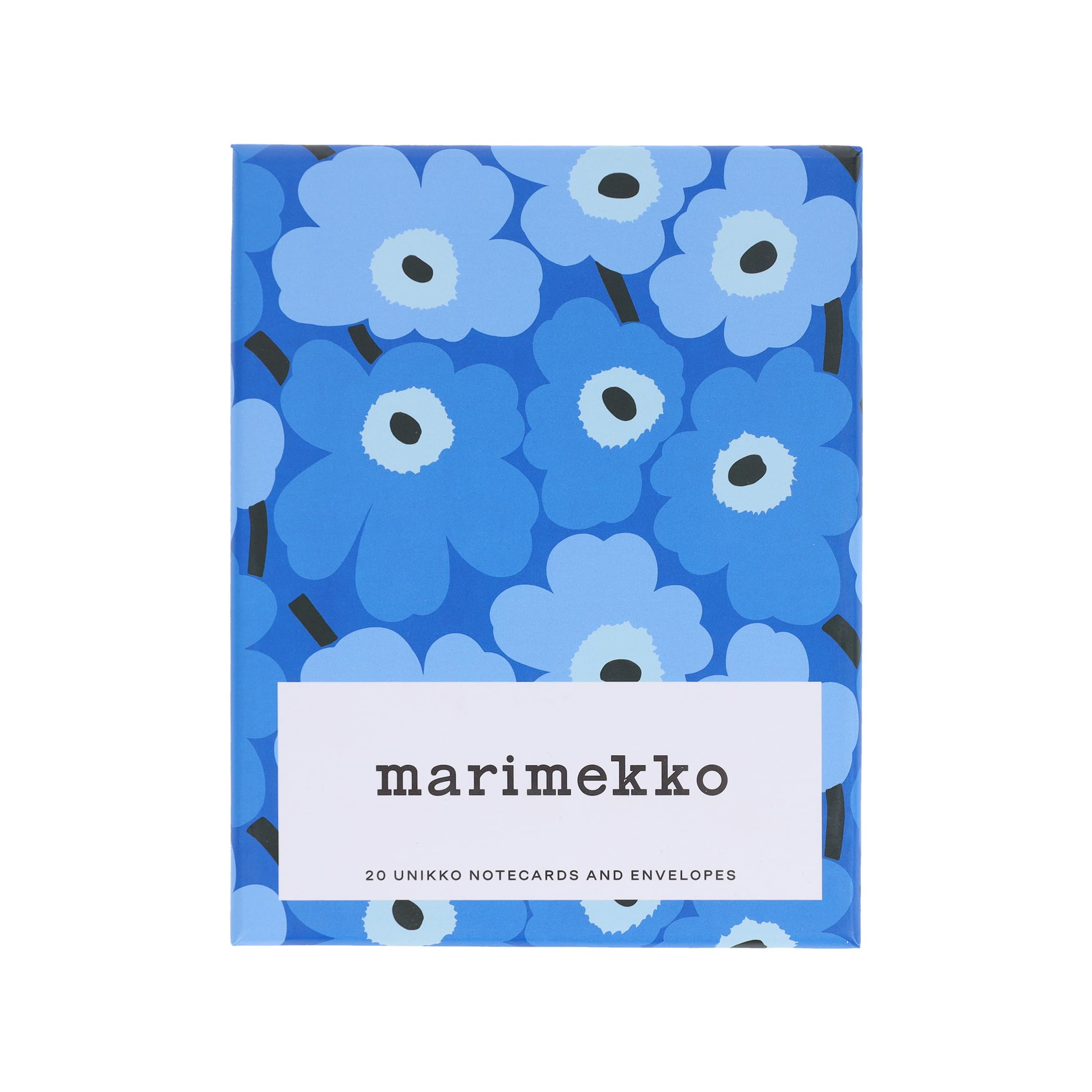 Marimekko Notes (Blues): 20 Unikko Notecards and Envelopes