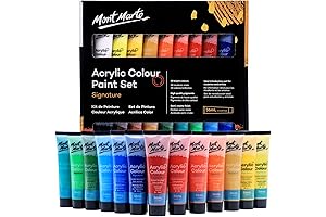 Mont Marte 18-Piece Acrylic Paint Set