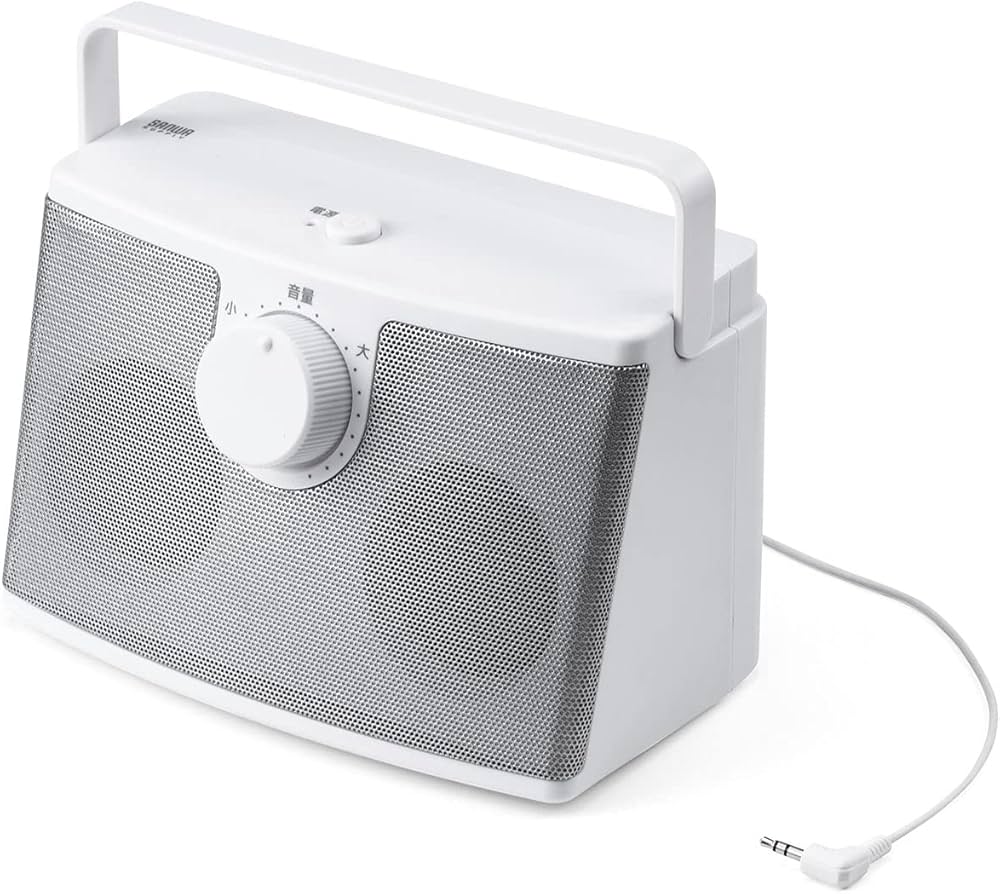 Amazon.co.jp: サンワダイレクト 手元スピーカー テレビ用 有線 5m 高