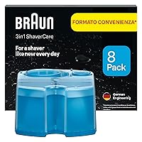 Braun ShaverCare 3In1 CCR 12 Cartucce Di Ricarica ORIGINALI Per Stazione SmartCare