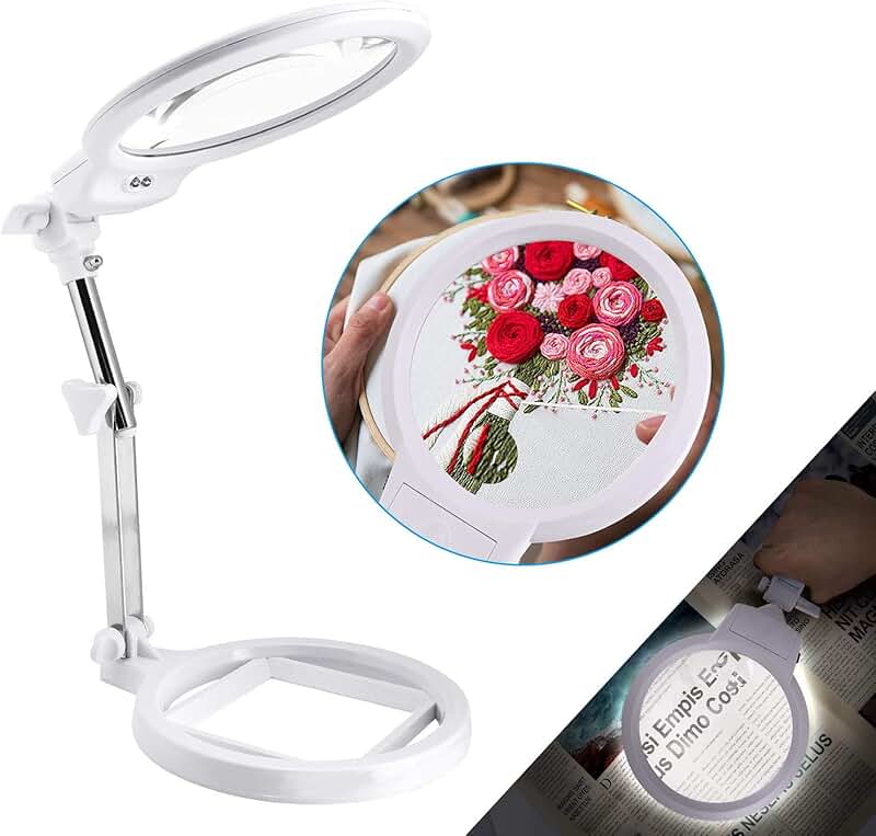 Amazon.com: needlework magnifier with light